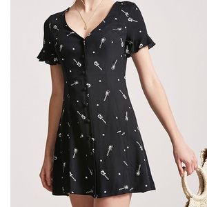Cute black guitar dress (brand new with tags)